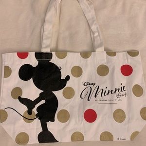 DISNEY BY SEPHORA- Minnie Mouse tote bag